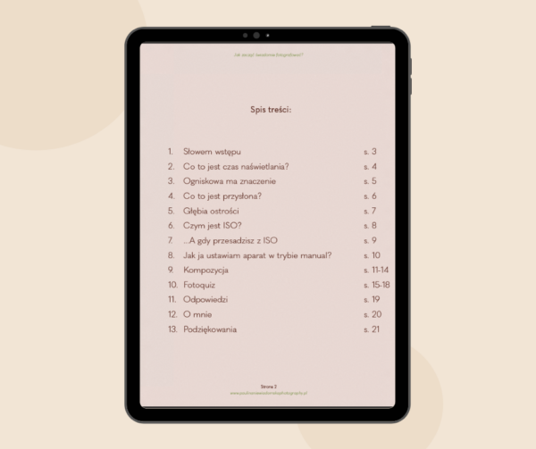 e-book jak zacząć świadomie fotografować E-book - Jak zacząć świadomie fotografować?