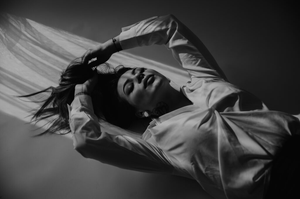 kreatywna sesja kobieca