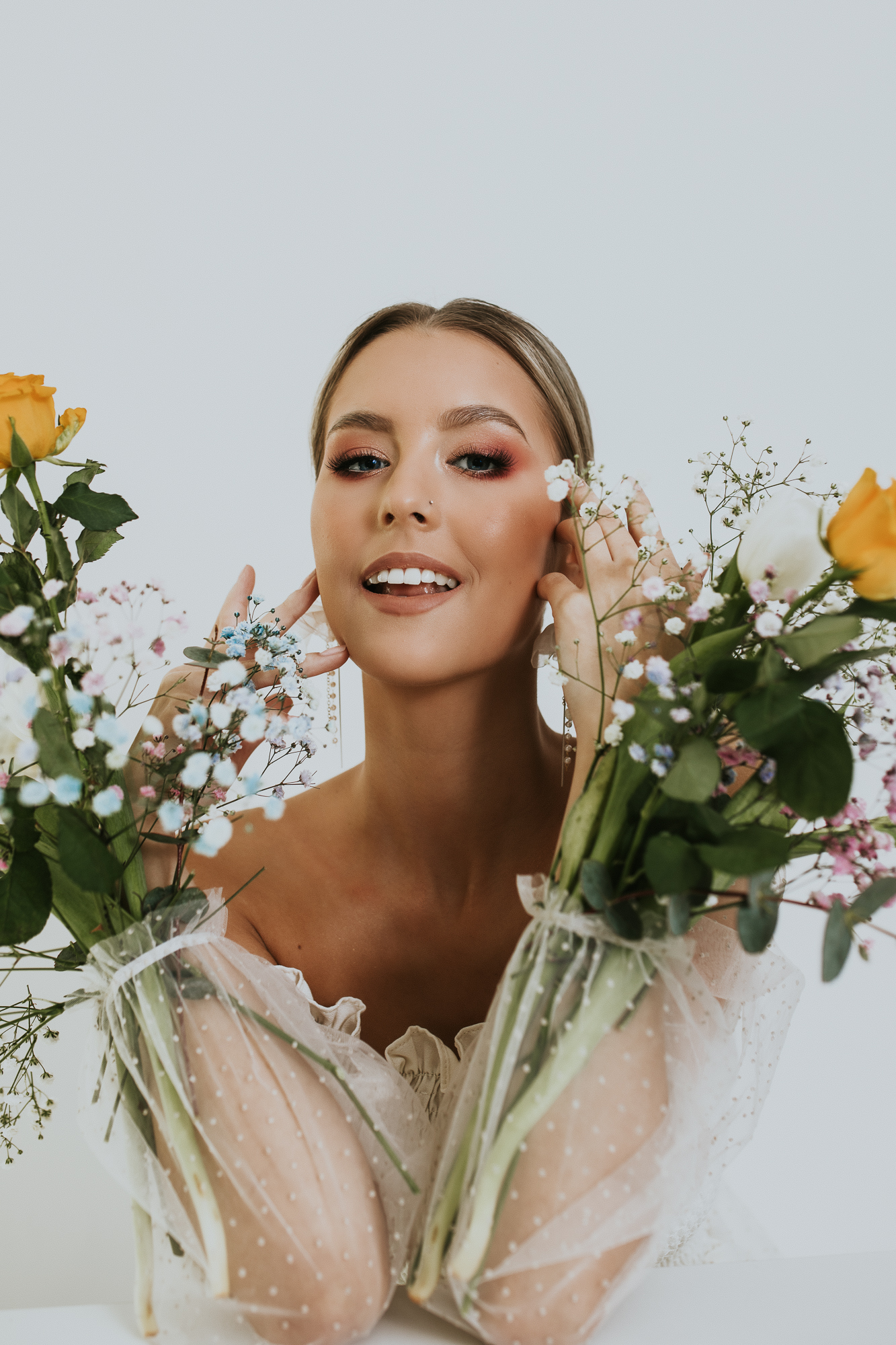 sesja przygotowań panny młodej