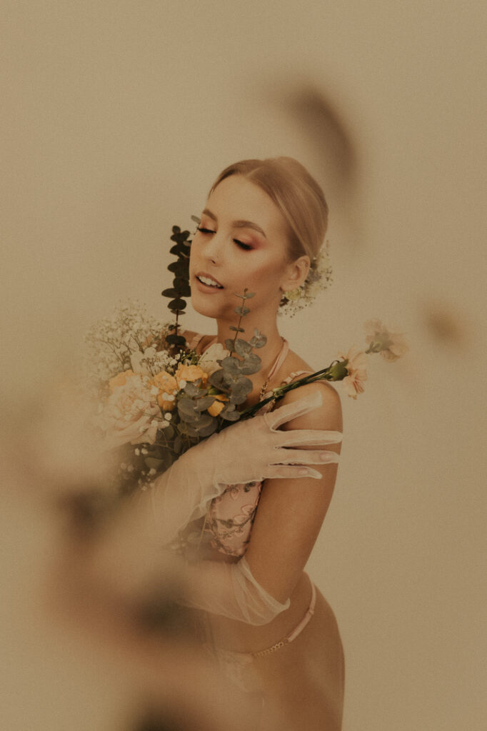 sesja przygotowań panny młodej