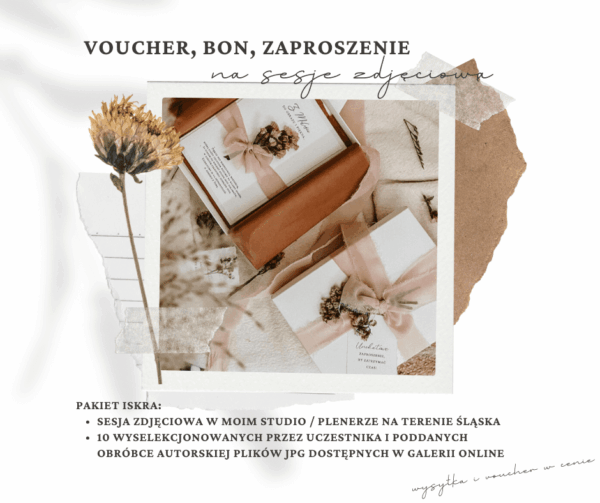VOUCHER NA SESJĘ KOBIECĄ PAKIET ISKRA