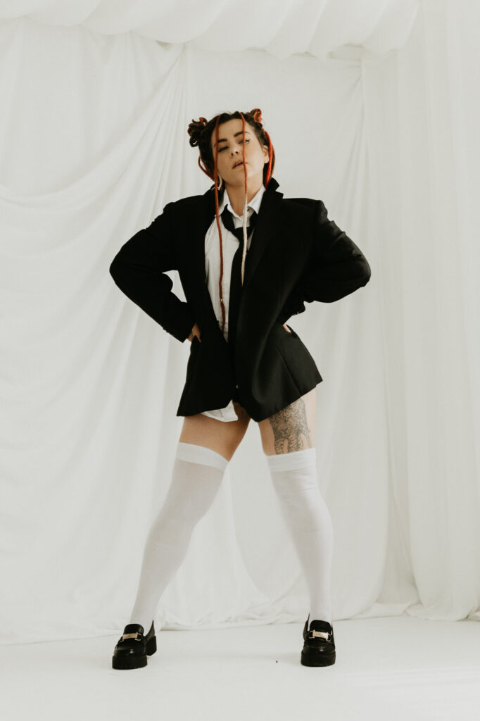 Sensualna sesja kobieca