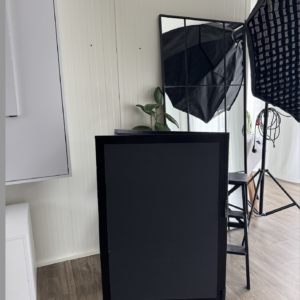 V-flat fotografia, murzyn, czarna flaga, zastawka