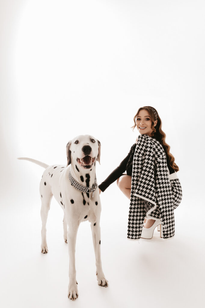 sesja z psem, sesja z dalmateńczykiem