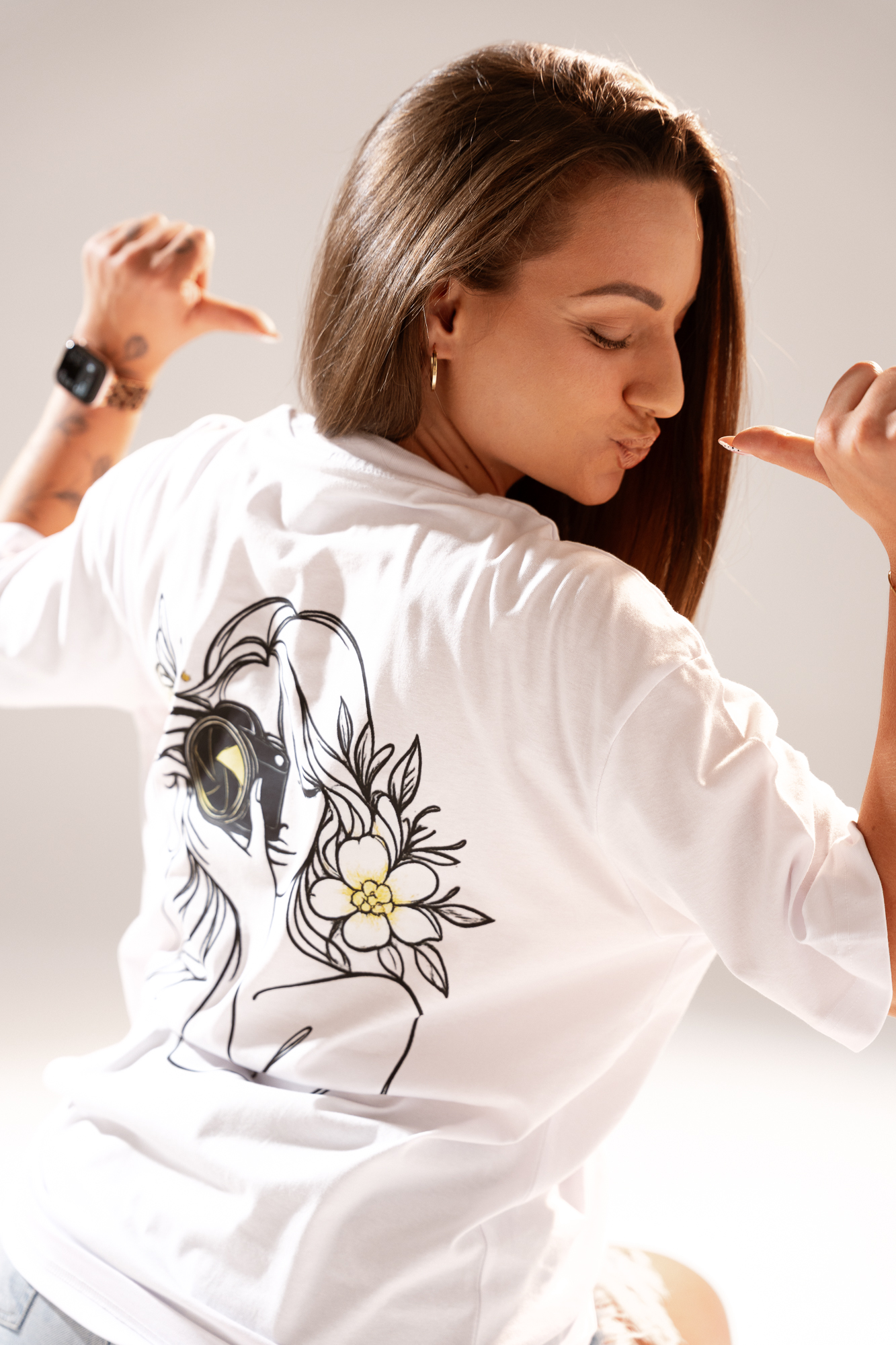 T-shirt z nadrukiem